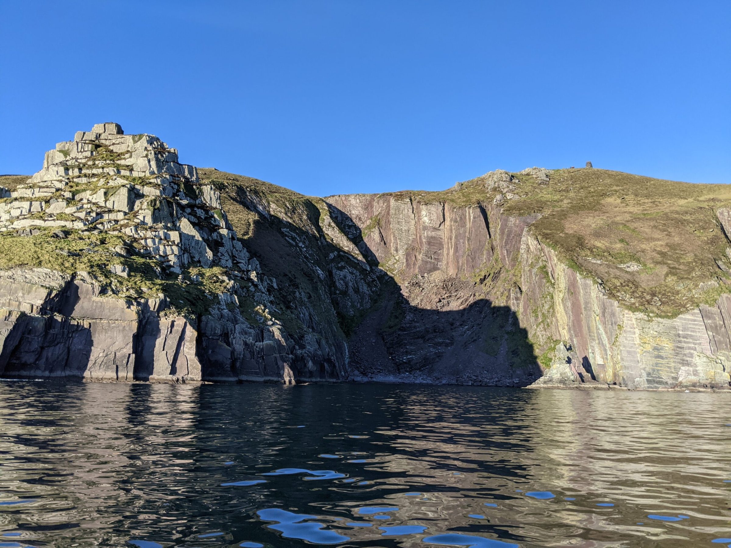 A photo of a rocky cliffside